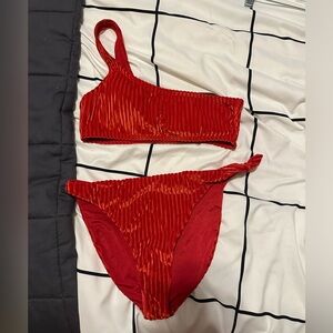 Red bikini
